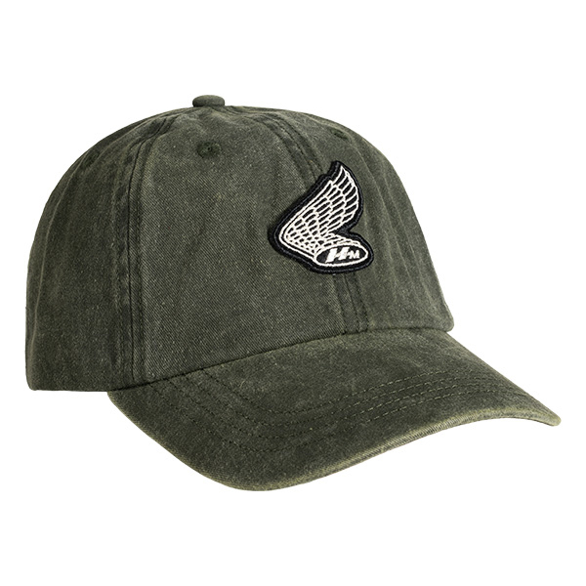 08AUD THA 005 FRONT HONDA HTG WING HTG BBALL CAP OLIVE GREEN.jpg