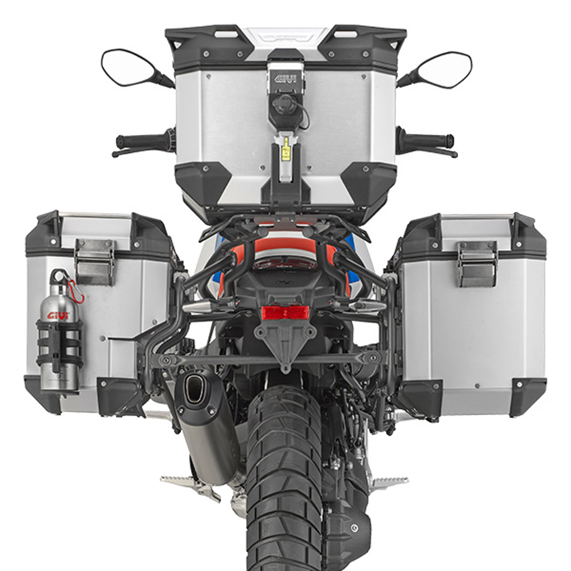 PLOS5151CAM Pannier Holder Plate Mounted On 002 Givi Bmw R12gs 25.jpg