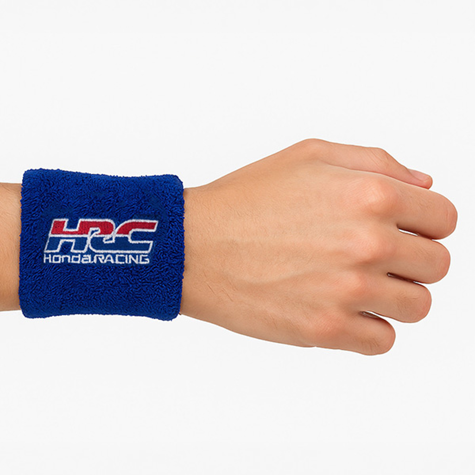 HONDA HRC Wristband Indossato Front.jpg