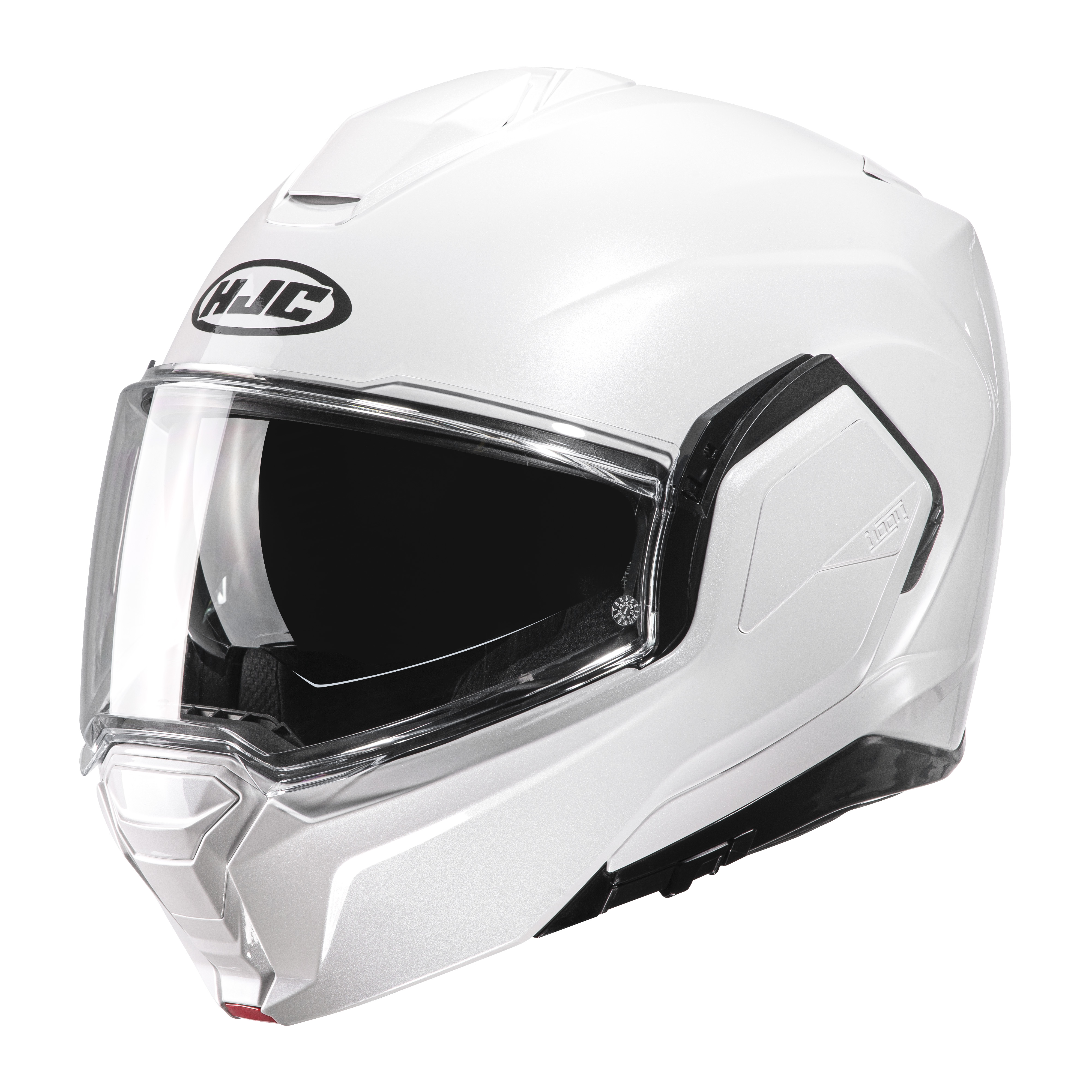 HJC i100 PEARL WHITE Flip-back hjelm