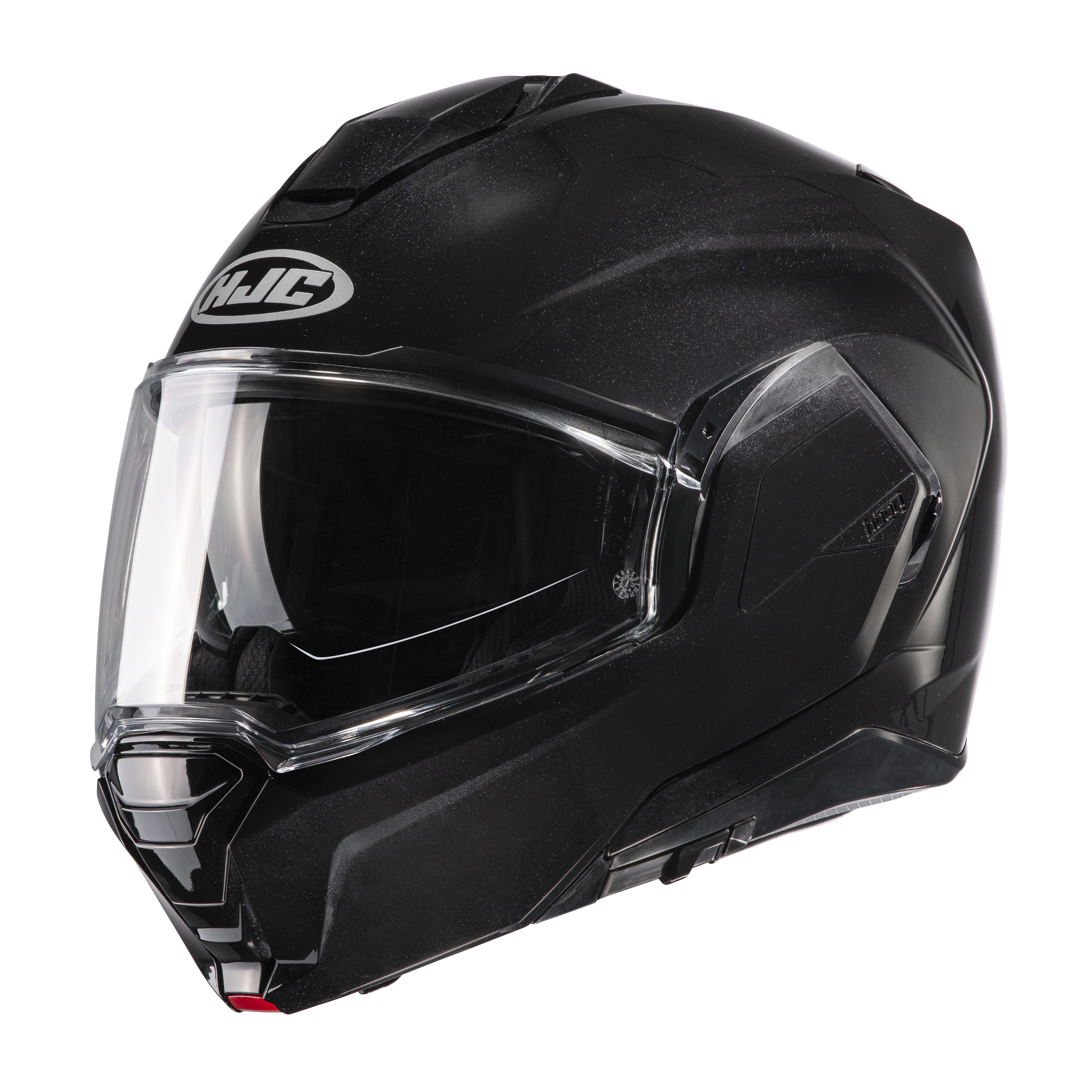 HJC i100 METAL BLACK Flip-back hjelm