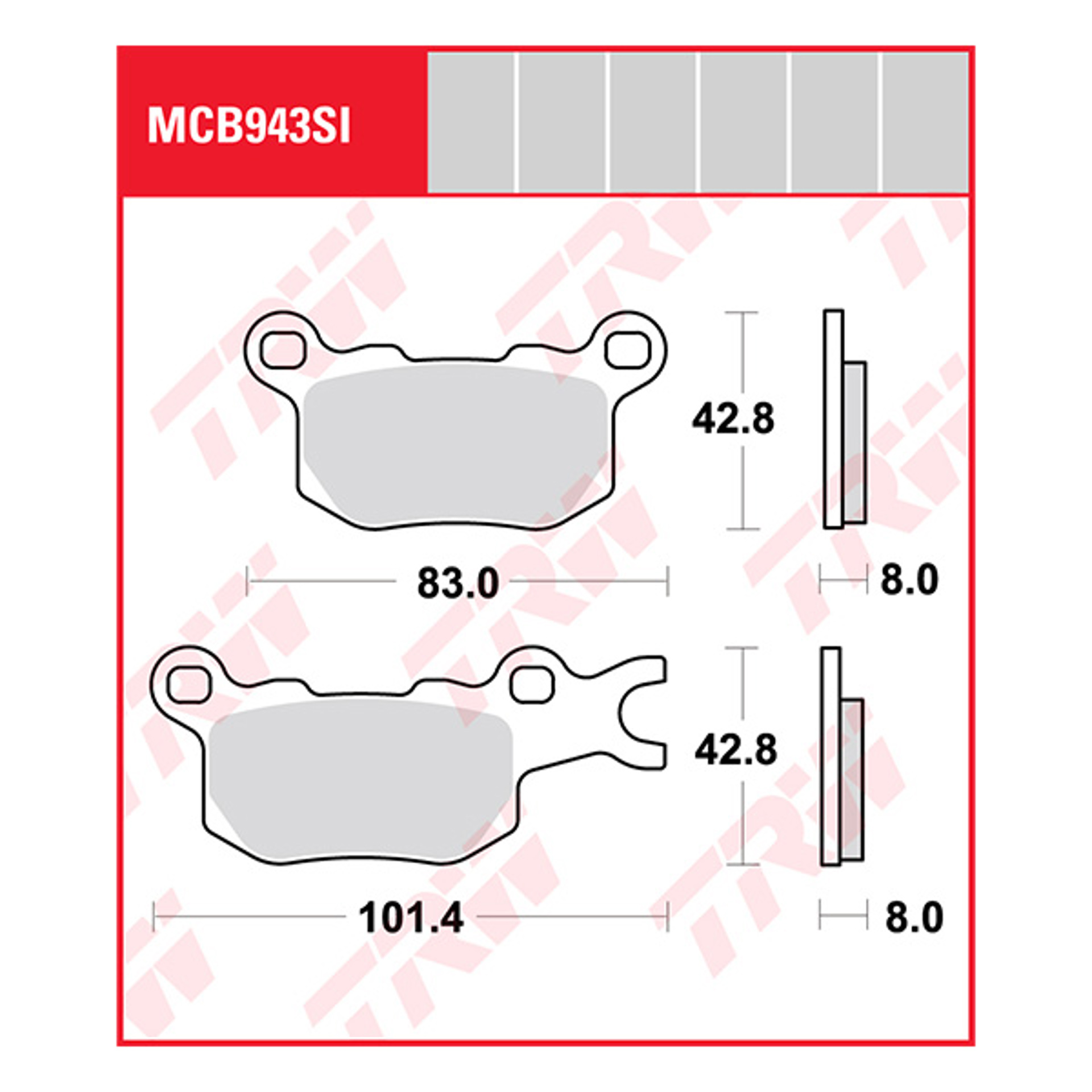 Trw Brake Pads And Shoes Mcb943si.jpg