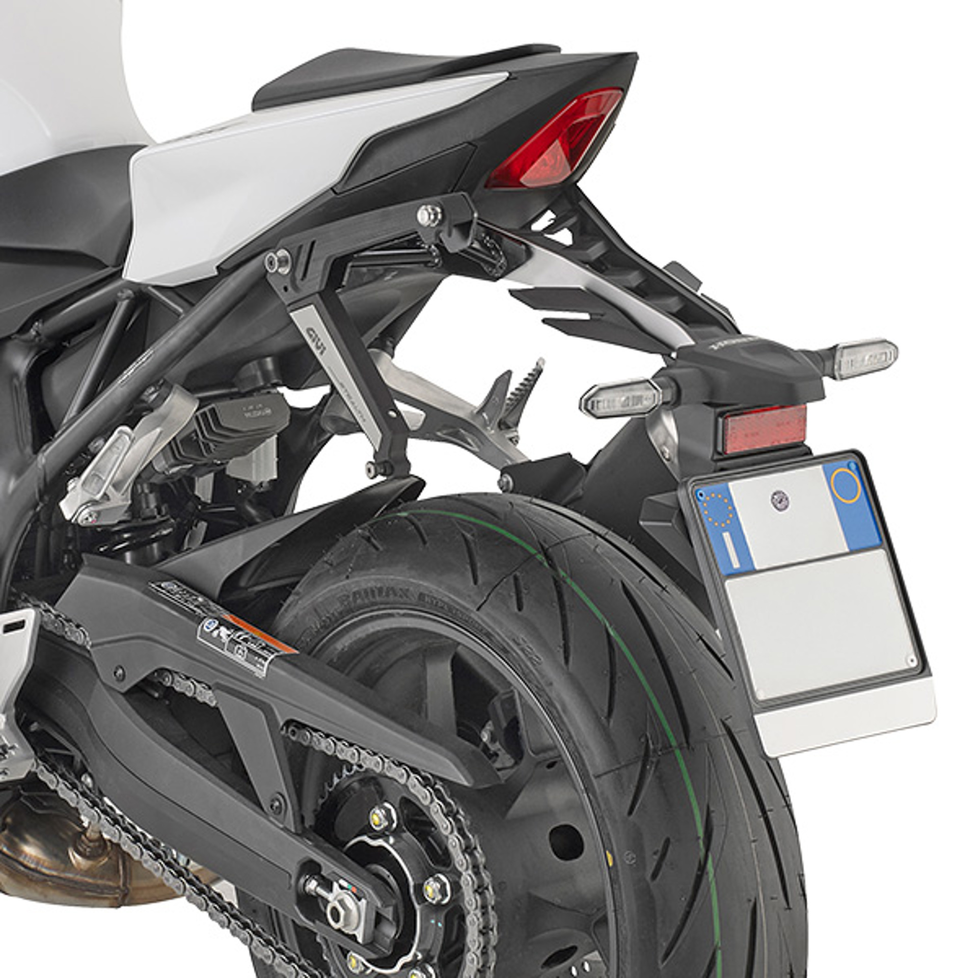 STL1215 Retractable Holder Mounted On Givi Honda Cb1000hornet 25.jpg
