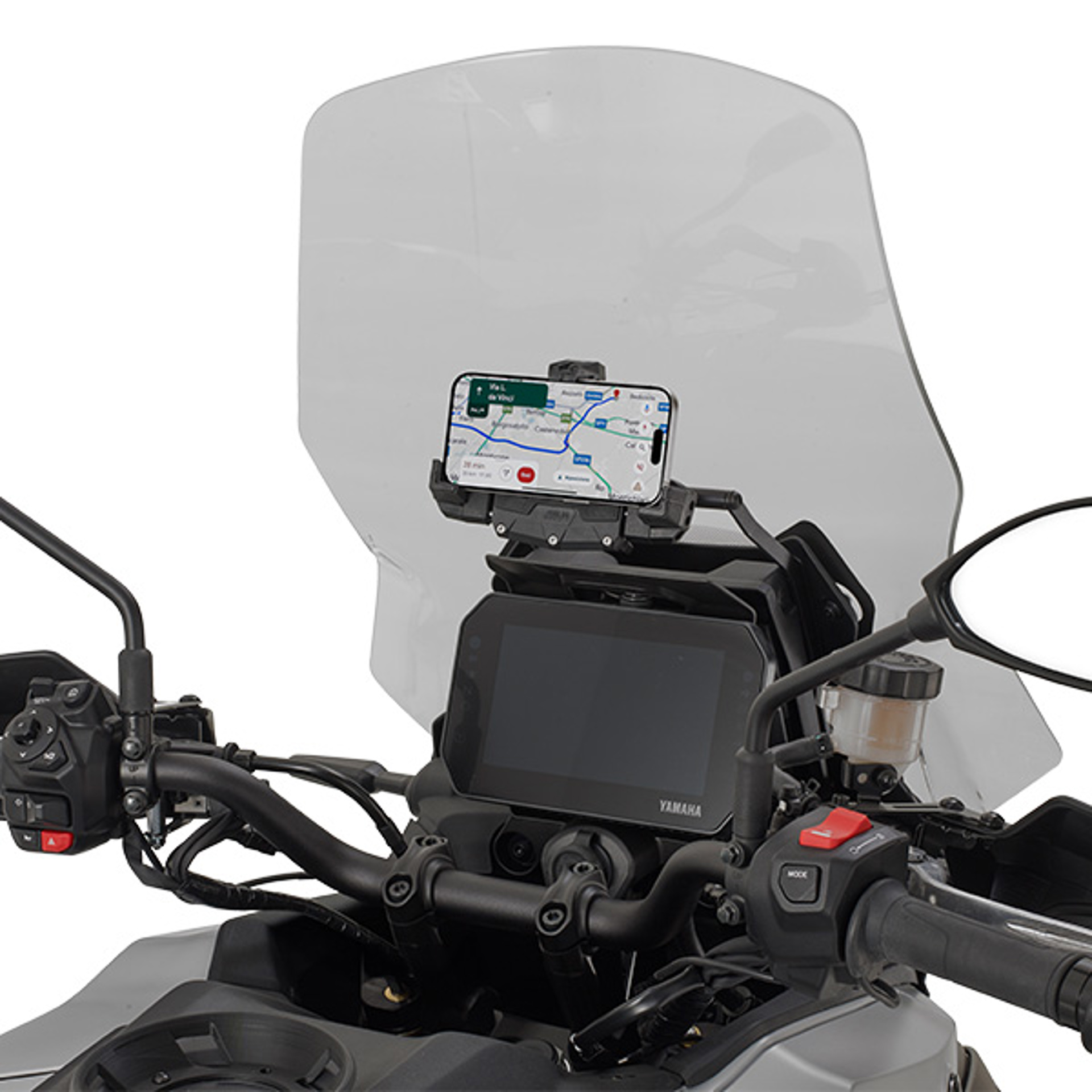 FB2171 Fairing Upper Bracket Mounted On 002 Givi Yamaha Tracer9 25.jpg