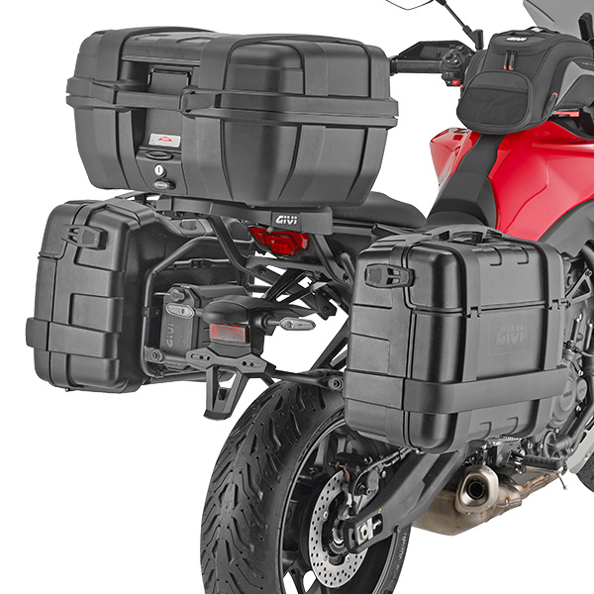 PLO2177MK Pannier Holder Mounted On Givi Yamaha Tracer7 25.jpg