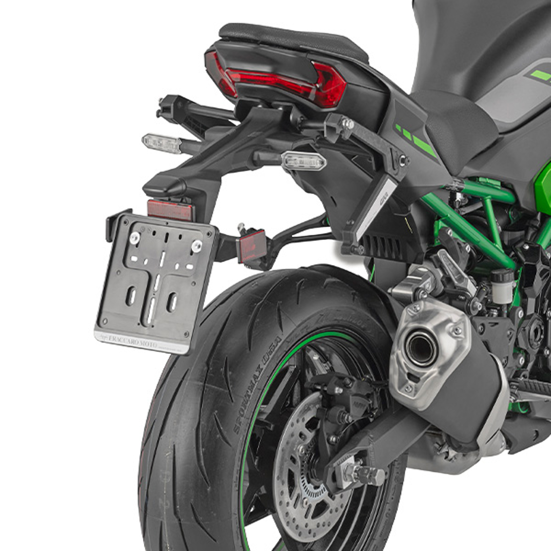 STL4137 Pannier Holder Mounted On Givi Kawasaki Z900 25.jpg