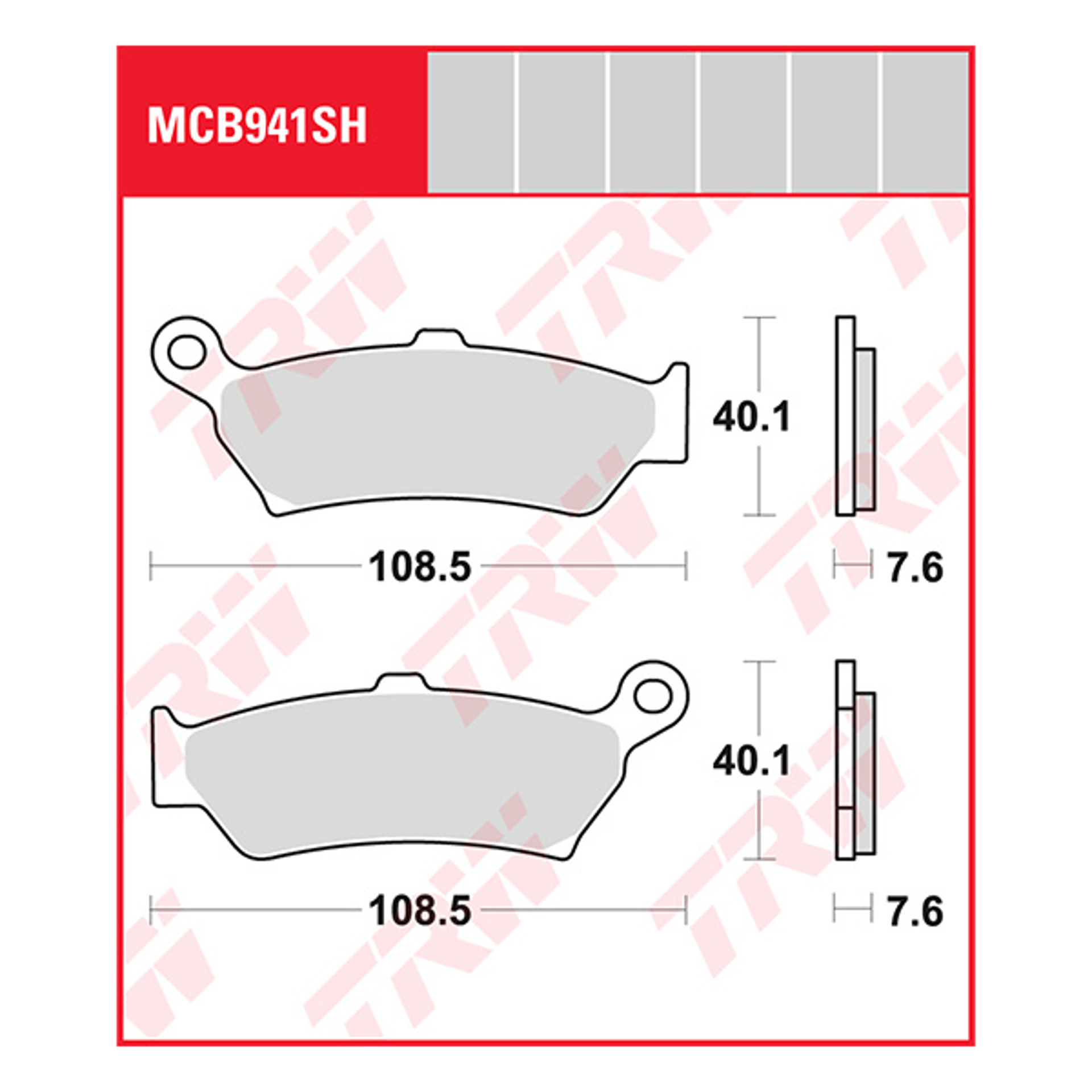 Trw Brake Pads And Shoes Mcb941sh.jpg