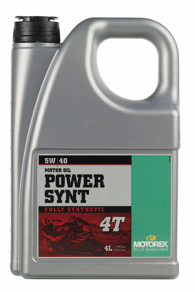 MOTOREX POWER SYNT 4T 5W/40 4 l