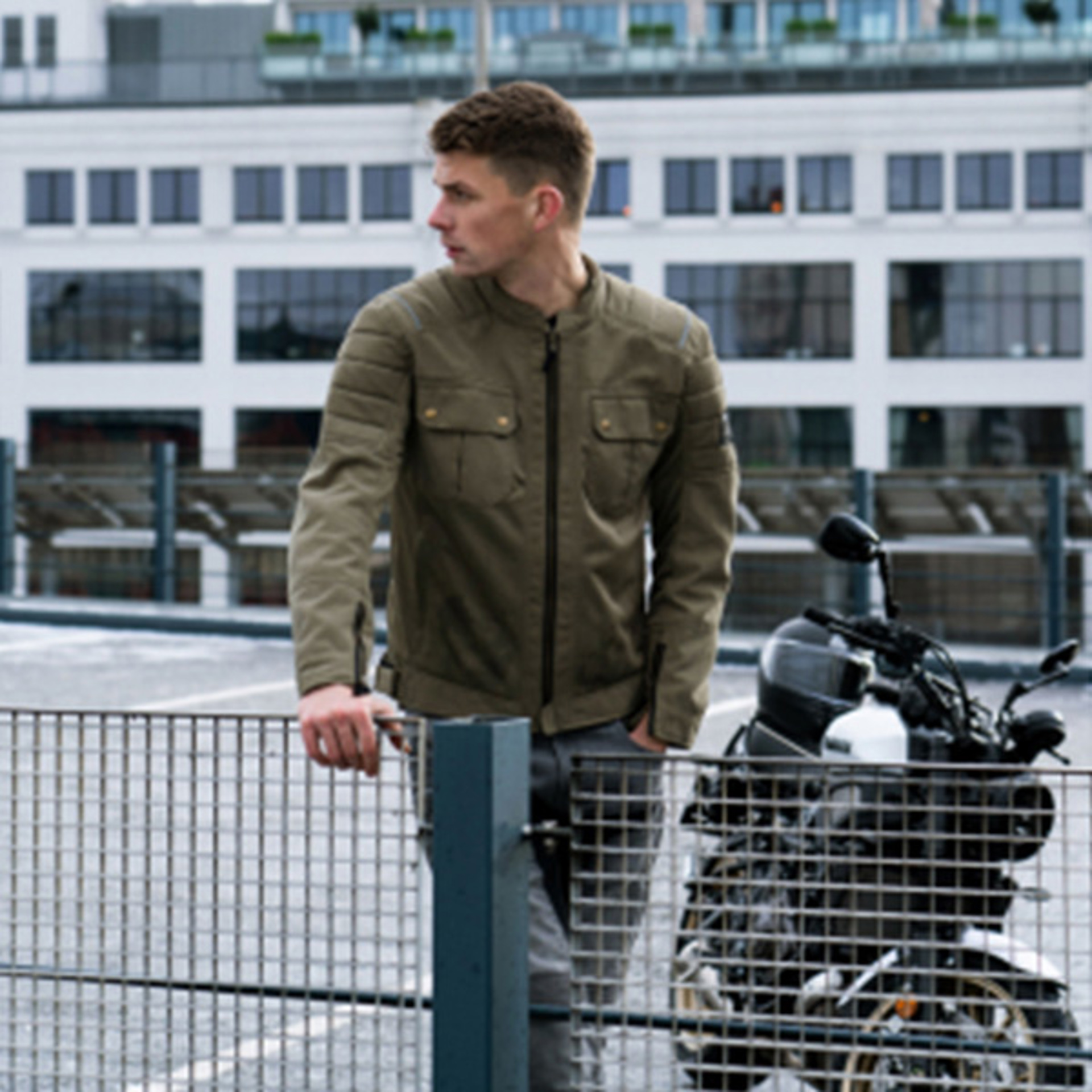 Difi Livingston Olive Jacket.jpg