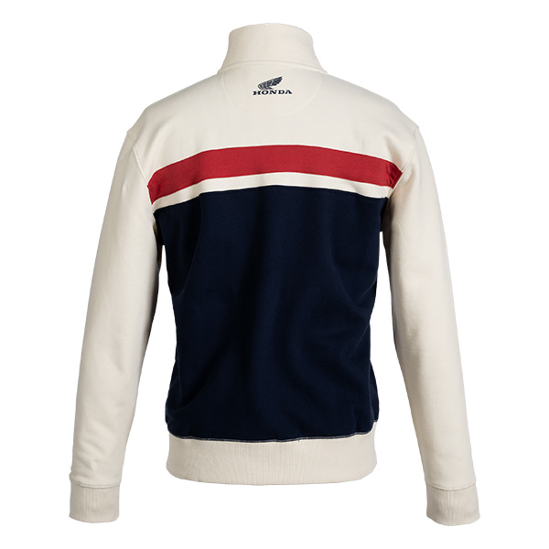08AUD THD 002 BACK HONDA HTG QUARTER ZIP TRICOLOUR.jpg