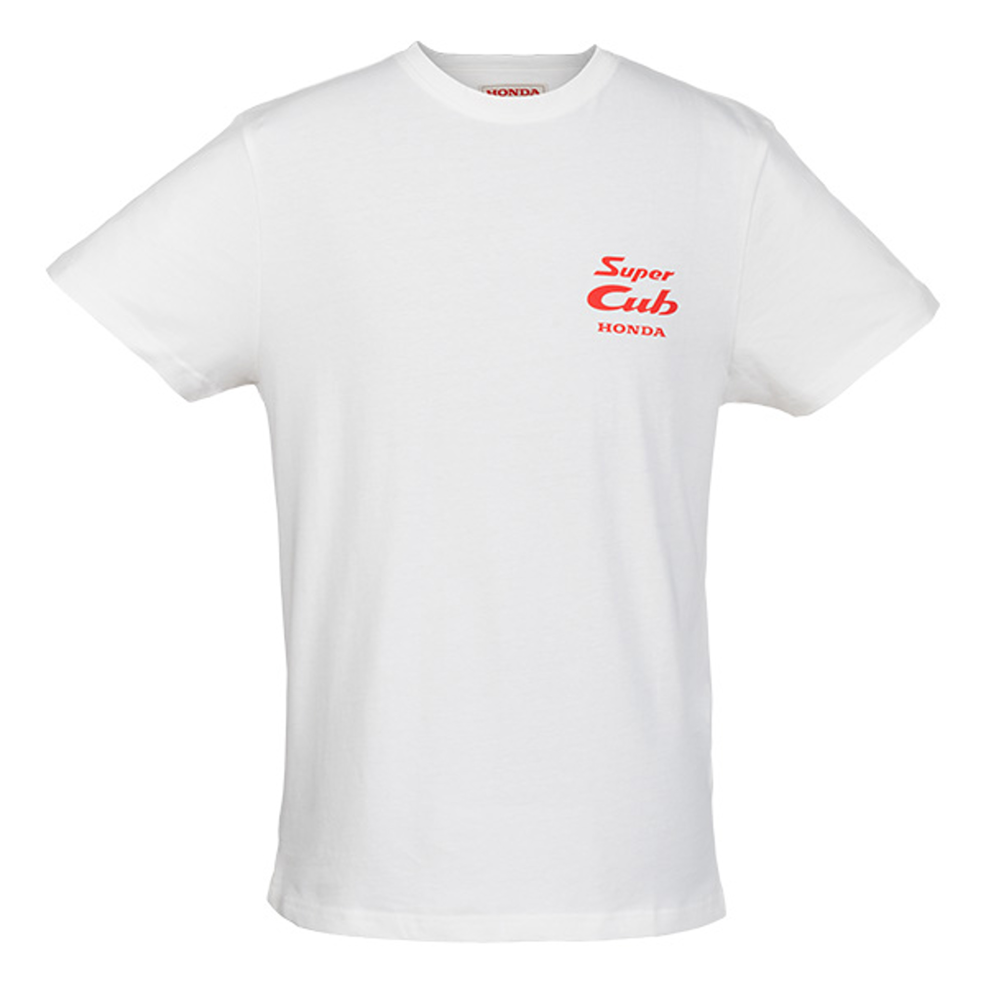 08AUD TEE 010B FRONT HONDA TRIBUTE SUPERCUB TEE WHITE.jpg