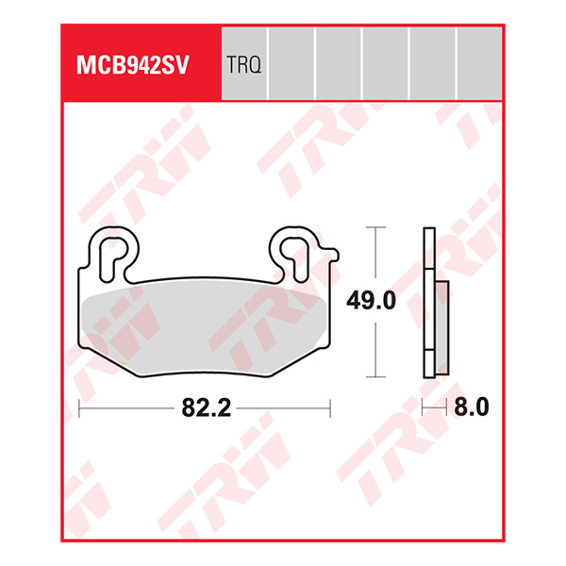 Trw Brake Pads And Shoes Mcb942trq.jpg
