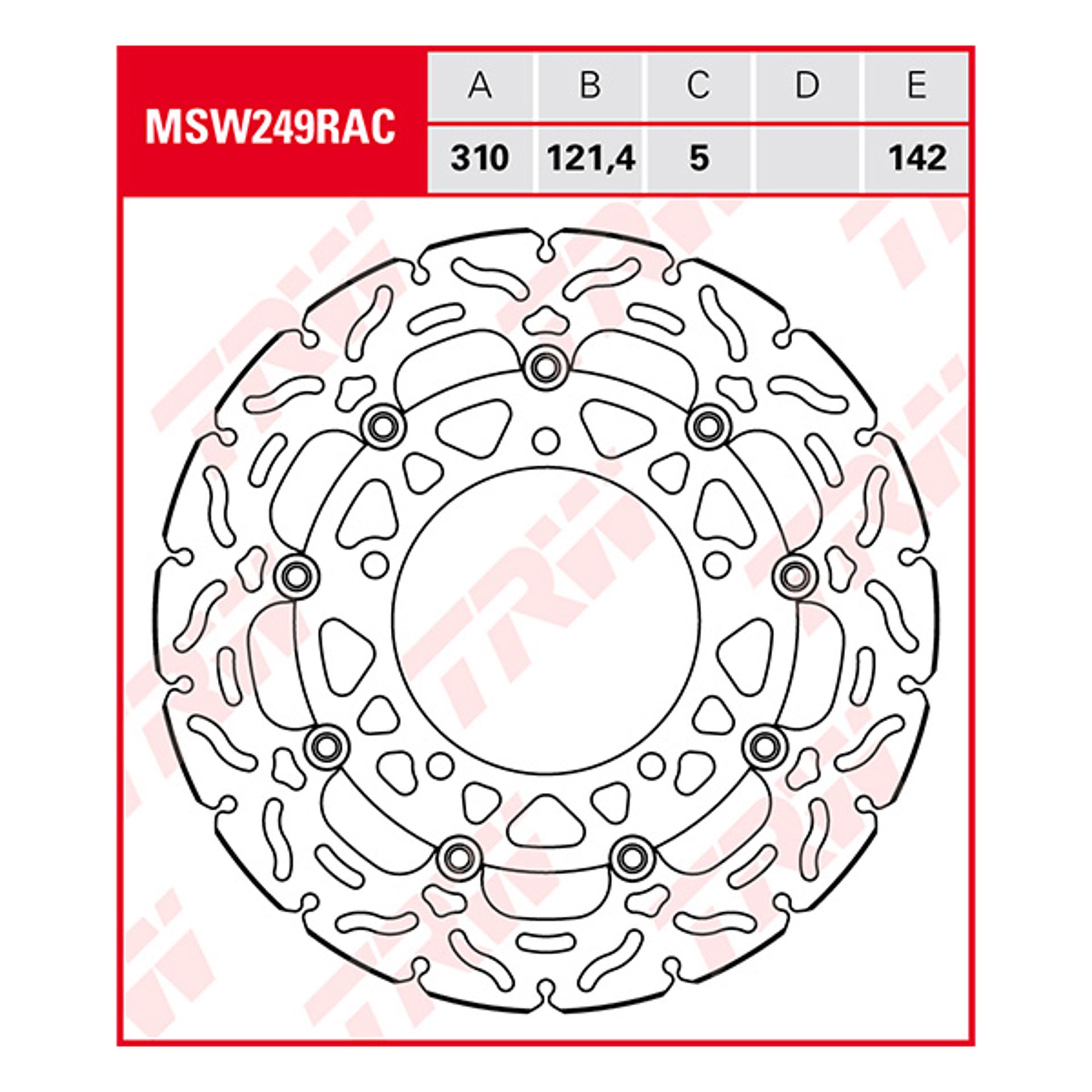 Trw Brake Discs Disc Msw249rac.jpg