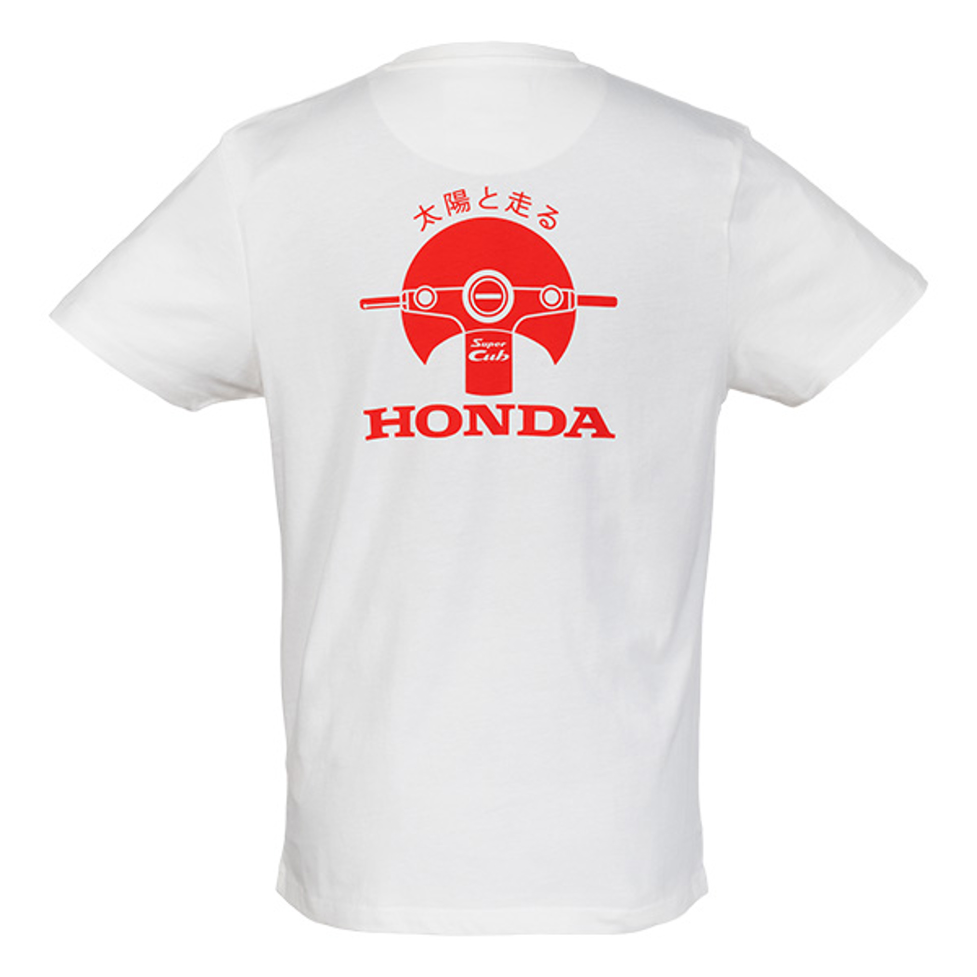 08AUD TEE 010B BACK HONDA TRIBUTE SUPERCUB TEE WHITE.jpg