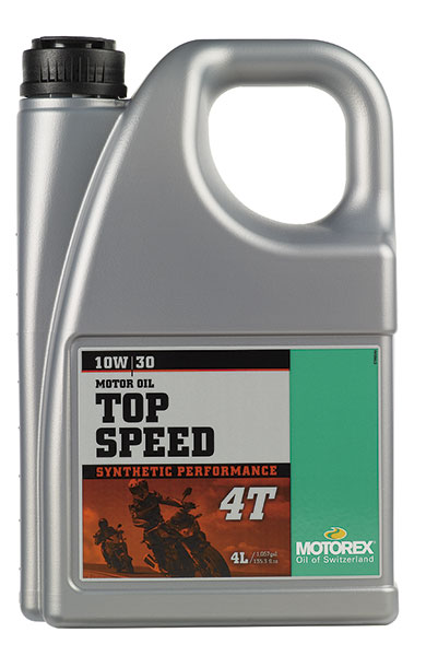 MOTOREX TOP SPEED 4T 10W/30 4 l