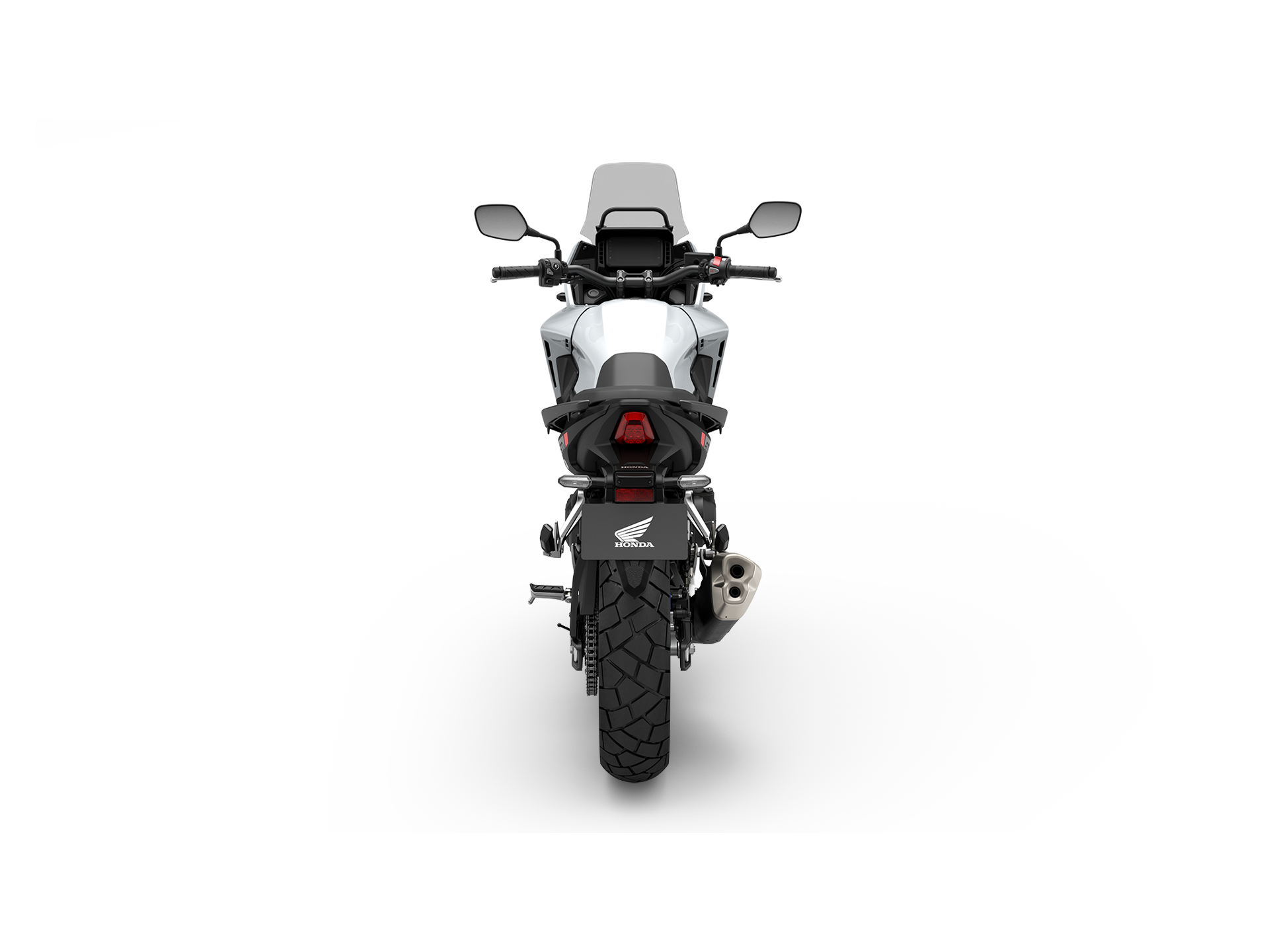 24YM NX500 Studio PEARL HORIZON WHITE Rear With Tail Lamp Off.png