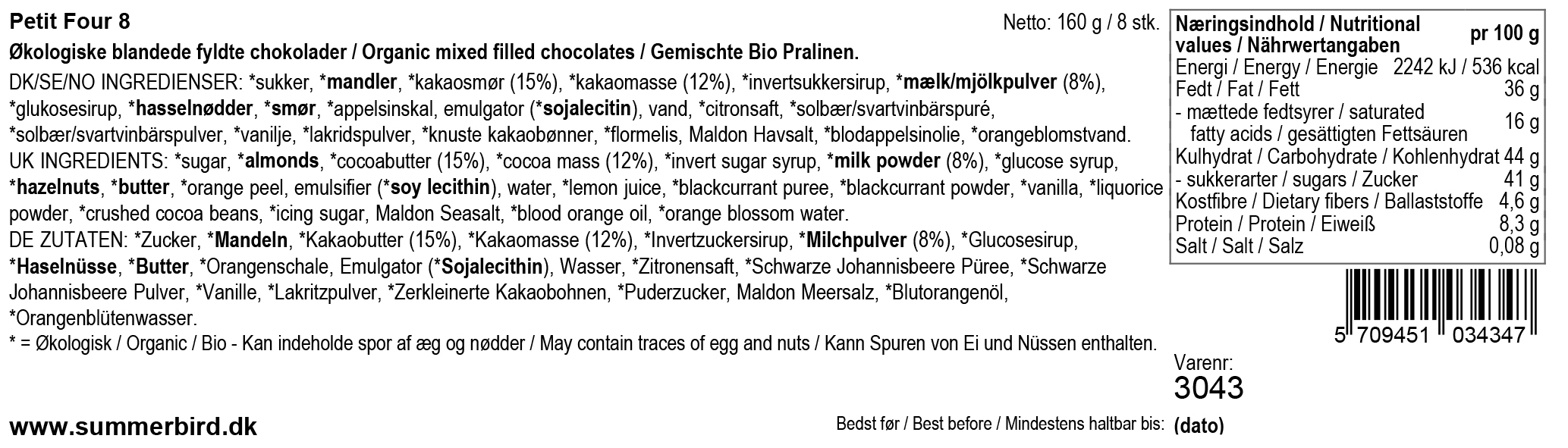 Se ingrediensene - Petit Four 8